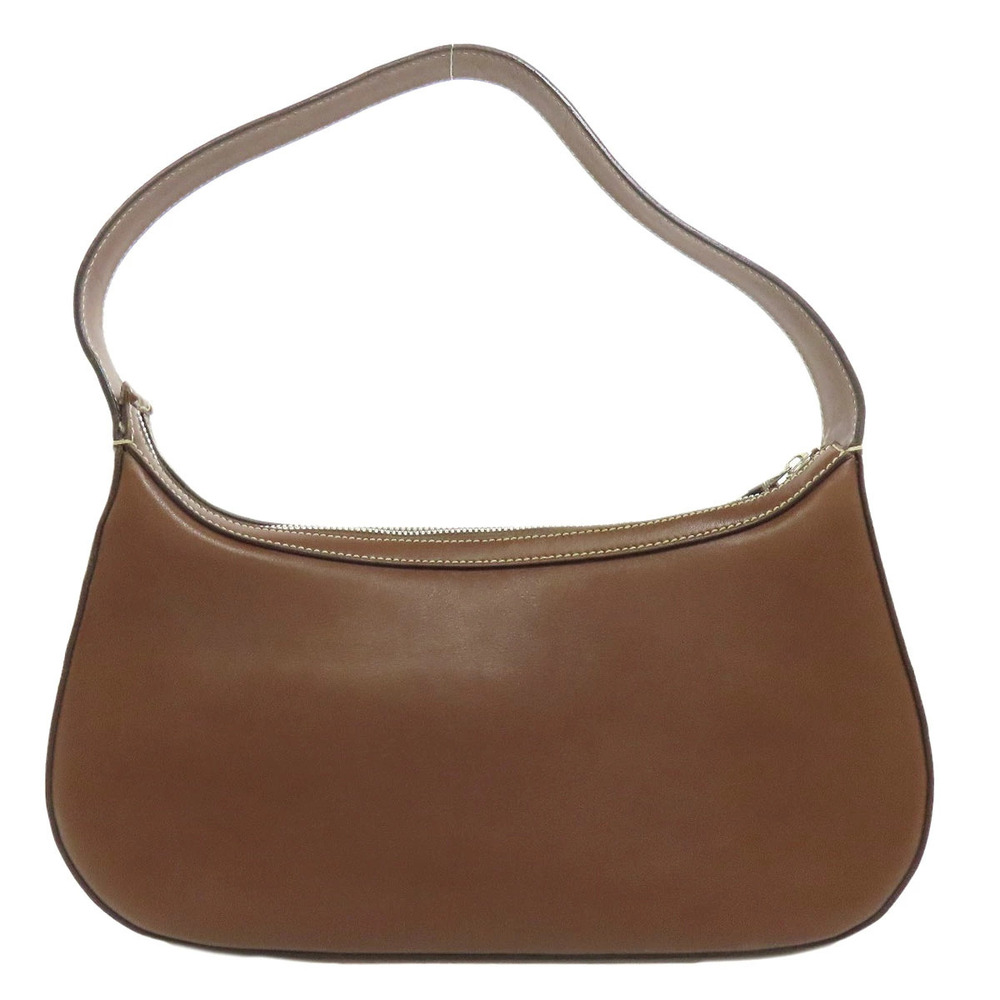Salvatore Ferragamo leather Gancini motif handbag Black